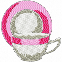 Mugs Embroidery Design 12